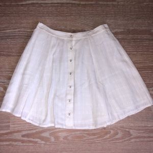 White forever 21 skirt
